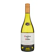 Vinho Chileno Casillero Del Diablo Chardonnay Garrafa 750ML