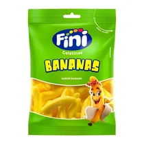 Bala de Gelatina Fini Banana 80G