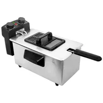 Fritadeira Elétrica Mox MO-DF36 2.000 Watts 3 Litros 220 - 240 V ~ 50/60 HZ - Prata/Preta