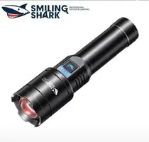 Lanterna Smiling Shark SD-5220 c/Bateria Preto