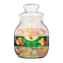 Bala Cavendish Frutas Sortidas Embalagem Vidro 966G