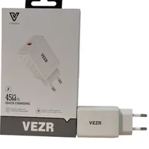 Vezr Carregador VF01 45W Branco