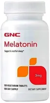 GNC Melatonin 3MG (120 Cápsulas)