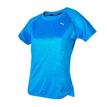 Camiseta Deportivo Femenino Puma Run Graphic Mangas Cortas