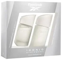 Kit Perfume Reebok Iconic Statement White Edp 100ML+Shower Gel 200ML - Masculino