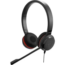 Auricular Jabra GN Evolve 30 II HSC060 Stereo/USB/3.5MM - Black (com Estojo)