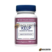 Kelp Source Of Iodine The Vitamin Shoppe 300 Tablets