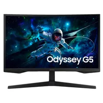 Monitor Gamer Samsung Odyssey G5 LS27CG552EN 27" Quad HD 165HZ Va - Preto