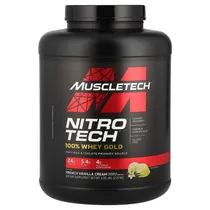 Muscletech Nitro-Tech 100% Whey Gold 2.27KG - French Vanilla Cream