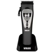 Maquina de Cortar Cabelo Wmark NG-8088 / 7200RPM / 2500MAH / com Acessorios / Recarregavel - Preto