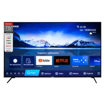 Smart TV Magnavox 75MEZ573/M1 75" Uhd 4K HDMI/Wi-Fi/A12 - Preto