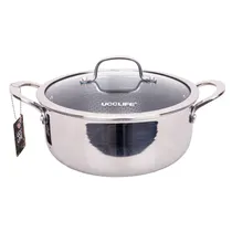 Panela de Aço Inoxidável Ucc Life 26CM