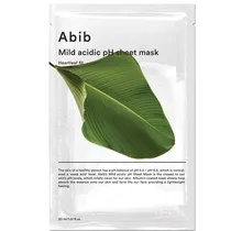 Máscara Facial Abib Mild Acidic PH Sheet Mask Heartleaf Fit - 1 Unidade