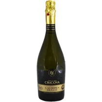 Cricova Vino Espumante Lagrima Dulce - Blanco Semi Seco 750ML - 13% Alc