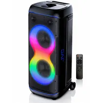 Caixa de Som JVC XS-KY525PB BT/USB-C/LED/320WRMS