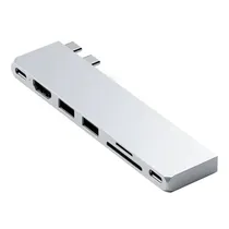 Satechi Hub ST-Hucphss USB-C Slim Adapter Silver