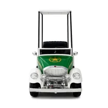 Carro Elétrico Infantil Inspirado Em 1966 Em Cor Verde Mod 707