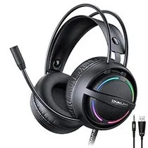 Headset Gamer Onikuma X88 RGB / com Fio - Preto