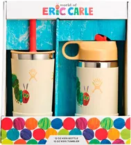 Set Copo Térmica Kids Hydro Flask LE-EC12AFG - 354ML Hungry Caterpilla