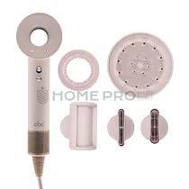 Secador Abc Super Hair Dryer 220V Rosa 5 Em 1