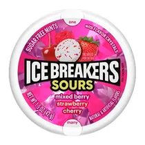 Bala Icebreakers Frutas Vermelhas 42G