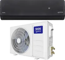 Ar Condicionado Inverter Joog INV-JGS24KB 24000BTU Q/F Wifi 220V 50/60HZ com Kit - Preto