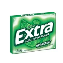 Wrigley Extra Spearmint Chicle s/Azucar 15 Stick