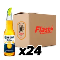 Cerveja Corona Long Neck Caixa com 24X330ML