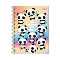 Cuaderno Universitario Tilibra Lovely Friend 350970 256 Hojas Surtido 1 Pieza
