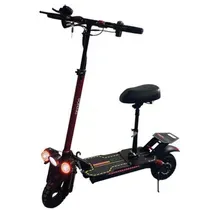 Patinete Eletrico Sonaki Electric Scooter S10 / 10" - Preto/Vermelho
