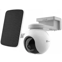 Câmera Ezviz CS-EB8/SP 4G Lte 2K com Bateria + Painel Solar