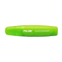 Milan Resaltador Fluo Verde