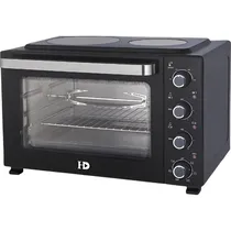 Forno Eletrico HD Play HD480B com Placa Vitrocerâmica / 3300W / 220V ~ 50/60HZ - Preto