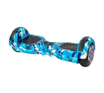 Scooter Elétrico Sonaki 6.5" com LED/ Bolsa /Bluetooth - Azul Camuflado (N-08)