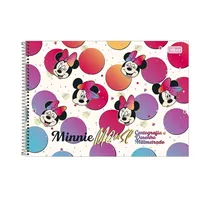 Cuaderno de Dibujo Tilibra Disney Minnie Mouse 309213 80 Hojas Surtido 1 Pieza