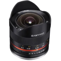 Lente Samyang Fuji MF CSC 8MM F/2.8 II X Aps-C