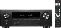 Receiver Denon AVR-X580BT 5.2 Canais 130W 8K Ultra HD/Bluetooth 220V/50-60HZ Preto