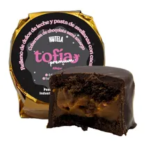 Alfajor Tofia Artesanal Preto Recheio Doce de Leite e Nutella 90G