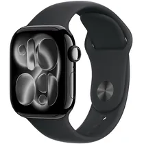 Apple Watch Series 11 42 MM/M/L MEQU4LW A3331 GPS - Jet Black Aluminum/Black Sport