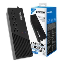 Estabilizador Forza FVR-1012 1000VA/500W/220V-50 4 Level - Preto