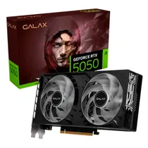 Placa de Vídeo 8GB RTX5050 Galax 1-Click Oc BLK GB760B-55NSL