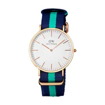 Relógio Analógico Feminino Daniel Wellington Classic Warwick 0105DW - Rosa Ouro