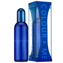 Perfume Colour Me Blue - Eau de Parfum - Masculino - 90ML