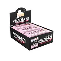 Nutrata Protein Bar Whey Grego Morango com Chantilly 40G Plastico Rosado