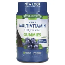 Nature's Truth Multivitamin +B12, D3, Zinc 70 Gummies