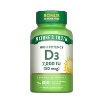 Vitamina Nature's Truth D3 2000IU 300 Softgels