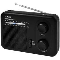 Rádio Portátil Aiwa AWFML4 Bivolt - Preto