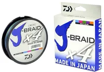 Linha Multifilamento Daiwa J-Braid X4 0.29MM 40LB 300M