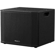 Alto Falante Pioneer XPRS1152S de 15" com Entradas Mistas de 3,5 MM/XLR, 2000 W e Taxa de Atualização de 45 HZ A 120 KHZ - Preto