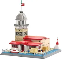 Blocos de Construção Architecture Maiden's Tower Wange - 5229 (909 Peças)